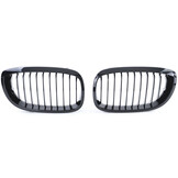 Grille nieren geschikt voor BMW 3 Serie E46 Coupe Cabrio 03-07 - zwart glans
