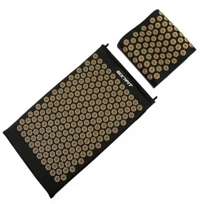 Spijkermat - shakti mat  - acupressuur mat - 3 delig - bruin