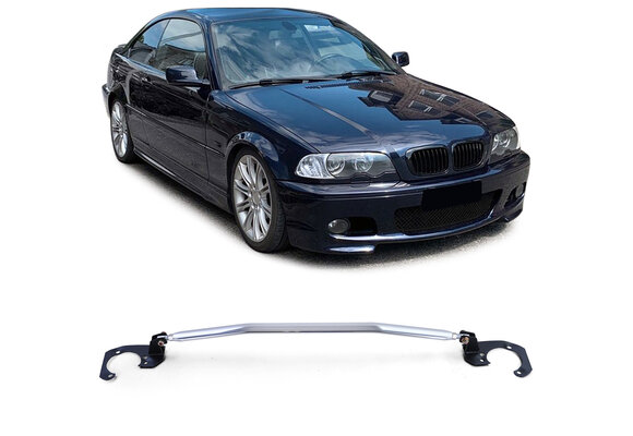 Veerpootbrug geschikt voor BMW 3-serie E46 316 318 vanaf 1998 - aluminium