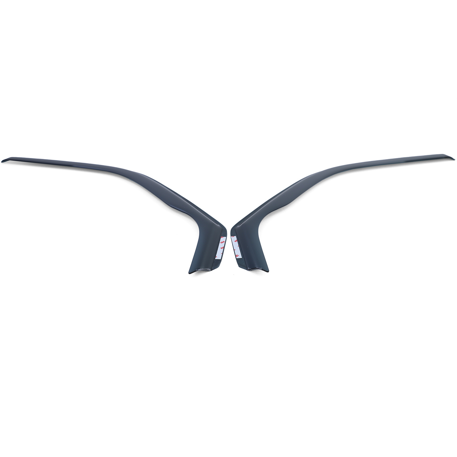 Zijwindschermen voor VW Bus T5/T6 vanaf 04/2003 - Black Smoke