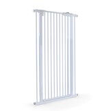 Traphek 72-86cm - verstelbaar - wit - 120cm hoog