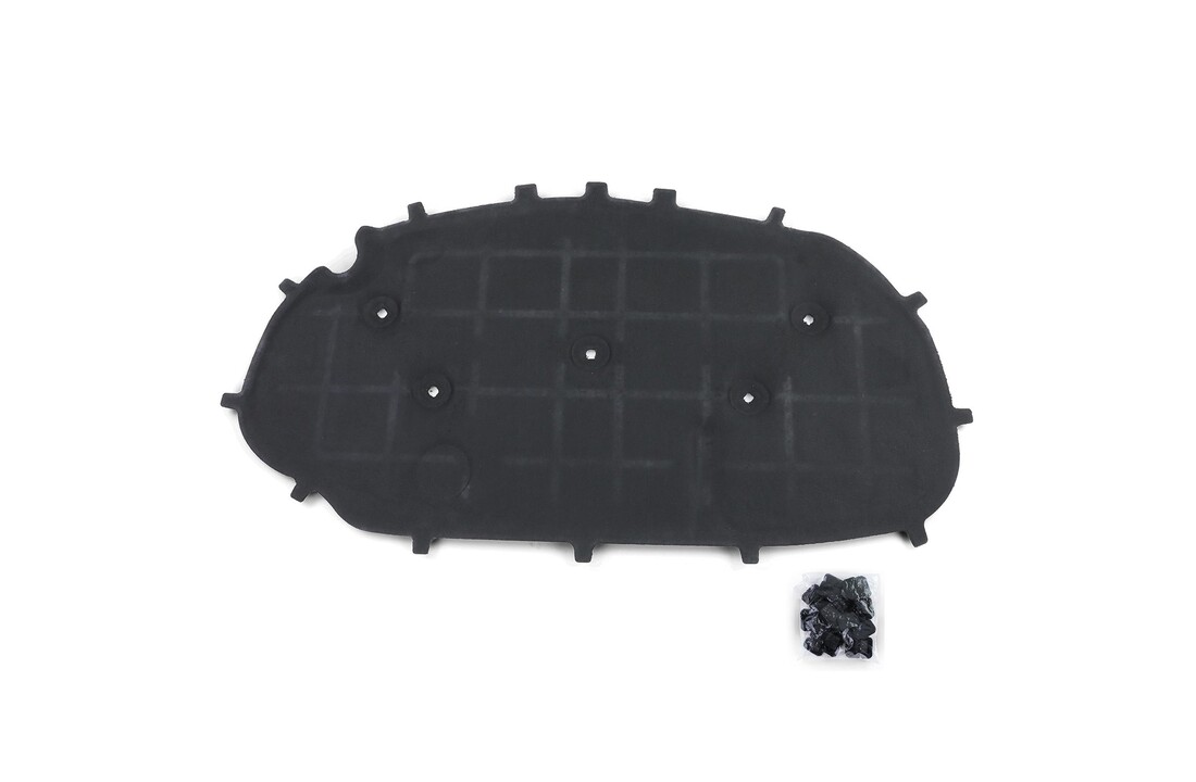 Motorkap isolatie - geschikt voor VW Golf 6 sedan variant 2008-2013 - met clips