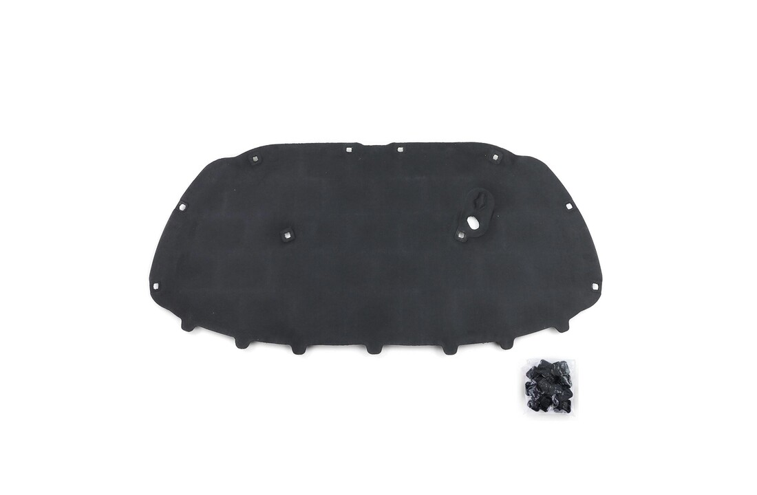 Motorkap isolatie geschikt voor VW Polo 6R 2009-2014 - met clips