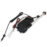 Auto antenne - elektrische antenne - universeel 12V - chroom