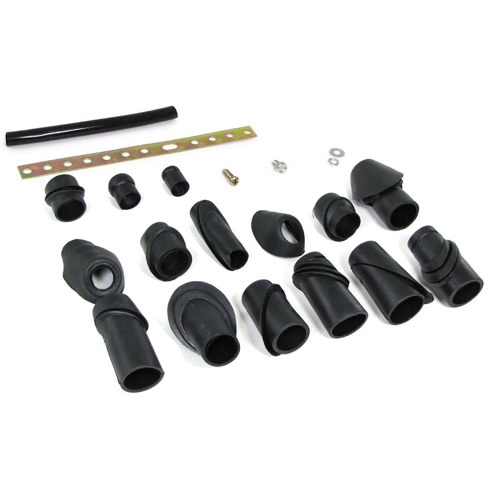 Auto antenne - elektrische antenne - universeel 12V - chroom