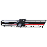 Autogrille geschikt voor VW Golf 7 12-17 - Zwart Rood R Sport Look - Glanzend Zwart