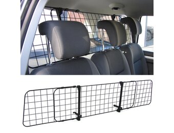 Hondenrek auto - universeel - verstelbaar - 91-145x30cm - zwart