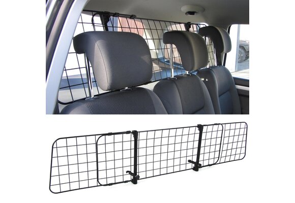 Hondenrek auto - universeel - verstelbaar - 91-145x30cm - zwart