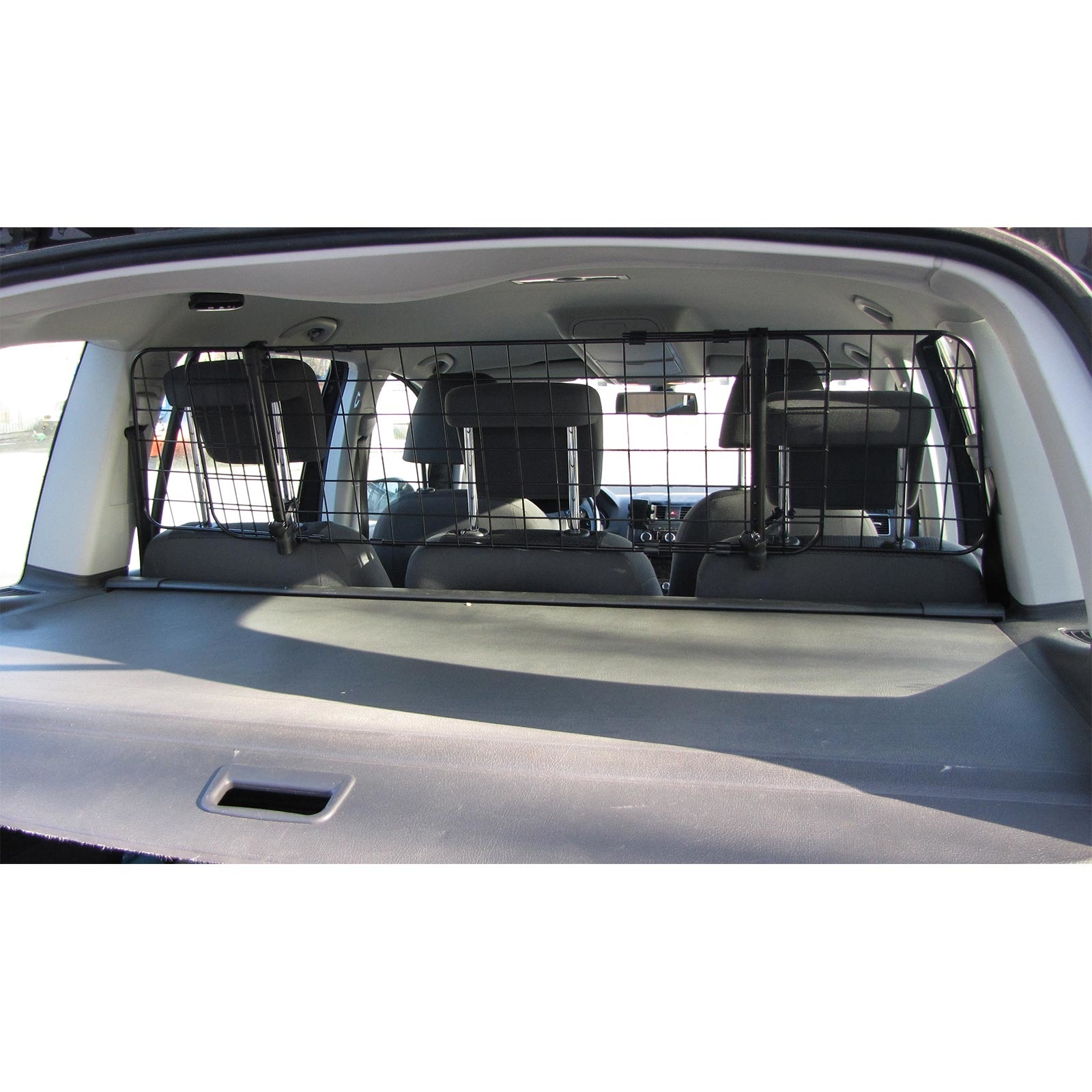 Hondenrek auto - universeel - verstelbaar - 91-145x30cm - zwart