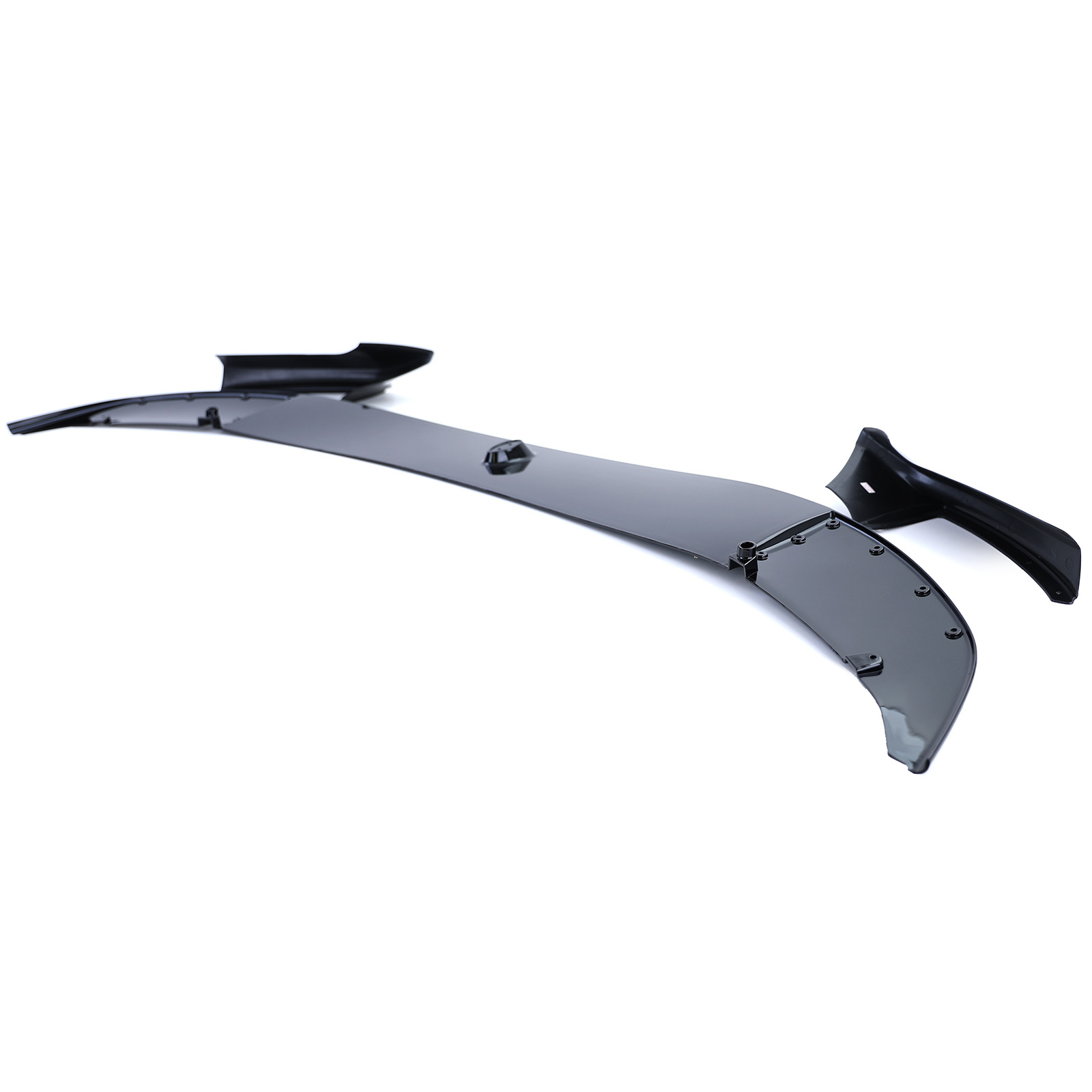 Spoilerlip - BMW 5 Serie F10 sedan/F11 station  (2010-2016) - Zwart glanzend