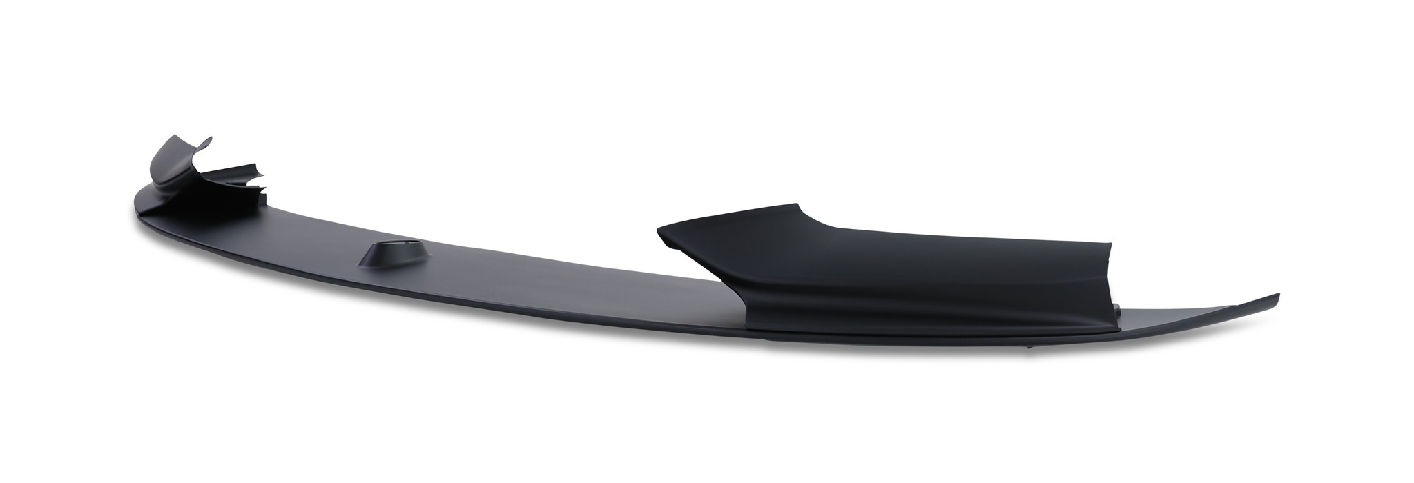 Bumperlip - BMW 5 Serie F10 F11 - mat zwart - M bumper