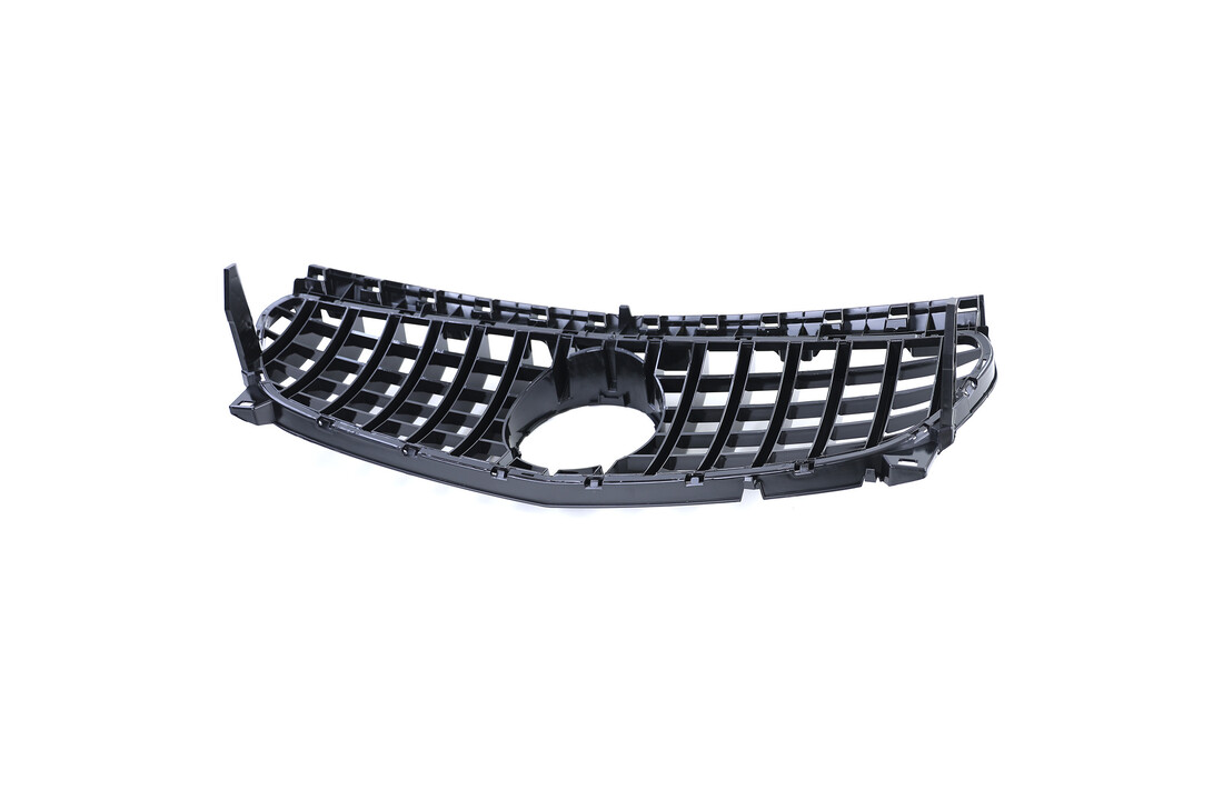 Autogrille geschikt voor Mercedes CLA C117 W117 16-19 - Sport rooster - GLANS ZWART/CHROOM