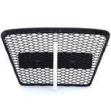 Honingraat grill - geschikt voor Audi A6 C6 4F 2008-2011 sedan/avant - glanzend zwart