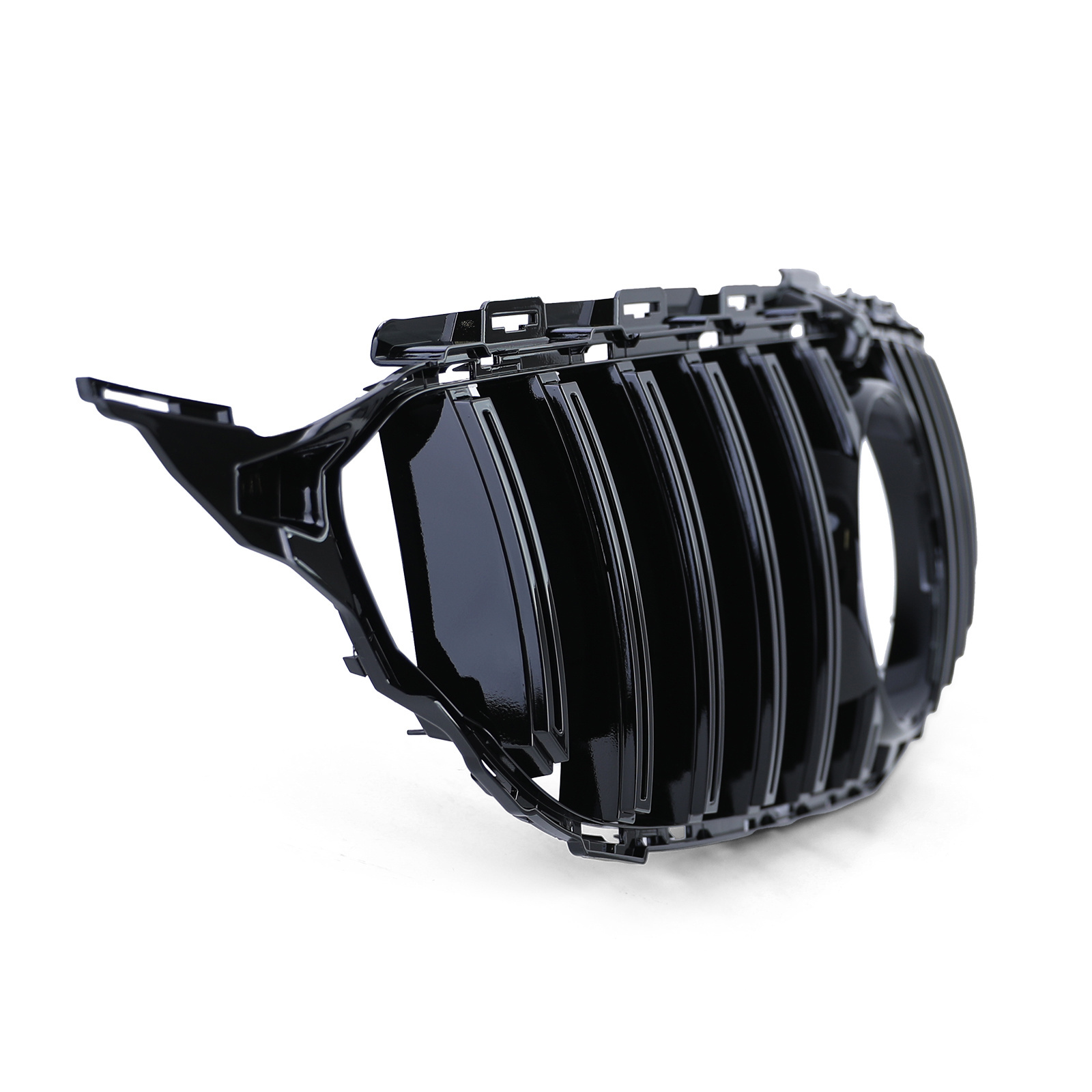 Grille - Mercedes C-klasse W205 vanaf 2014 - sport look - glanzend zwart