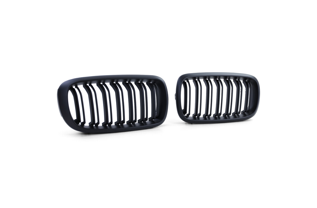 Grille nieren geschikt voor BMW X5 F15 X6 F16 - sport look - mat zwart