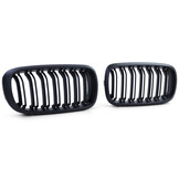 Grille nieren - BMW X5 F15 X6 F16 - sport look - mat zwart