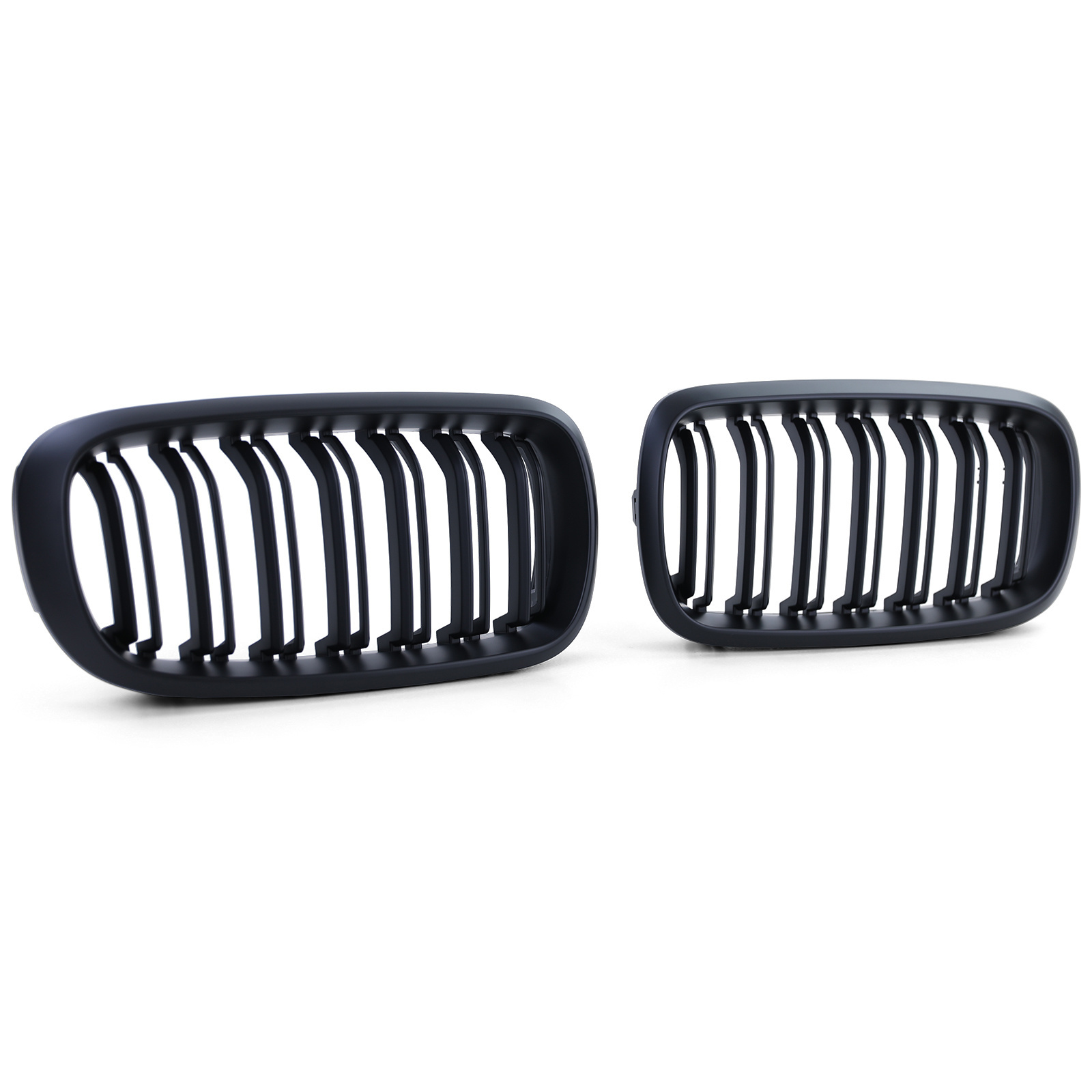 Grille nieren - BMW X5 F15 X6 F16 - sport look - mat zwart