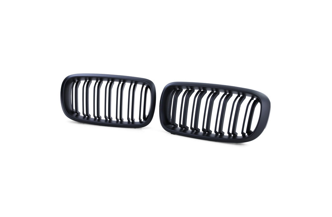 Grille nieren geschikt voor BMW X5 F15 X6 F16 - sport look - mat zwart
