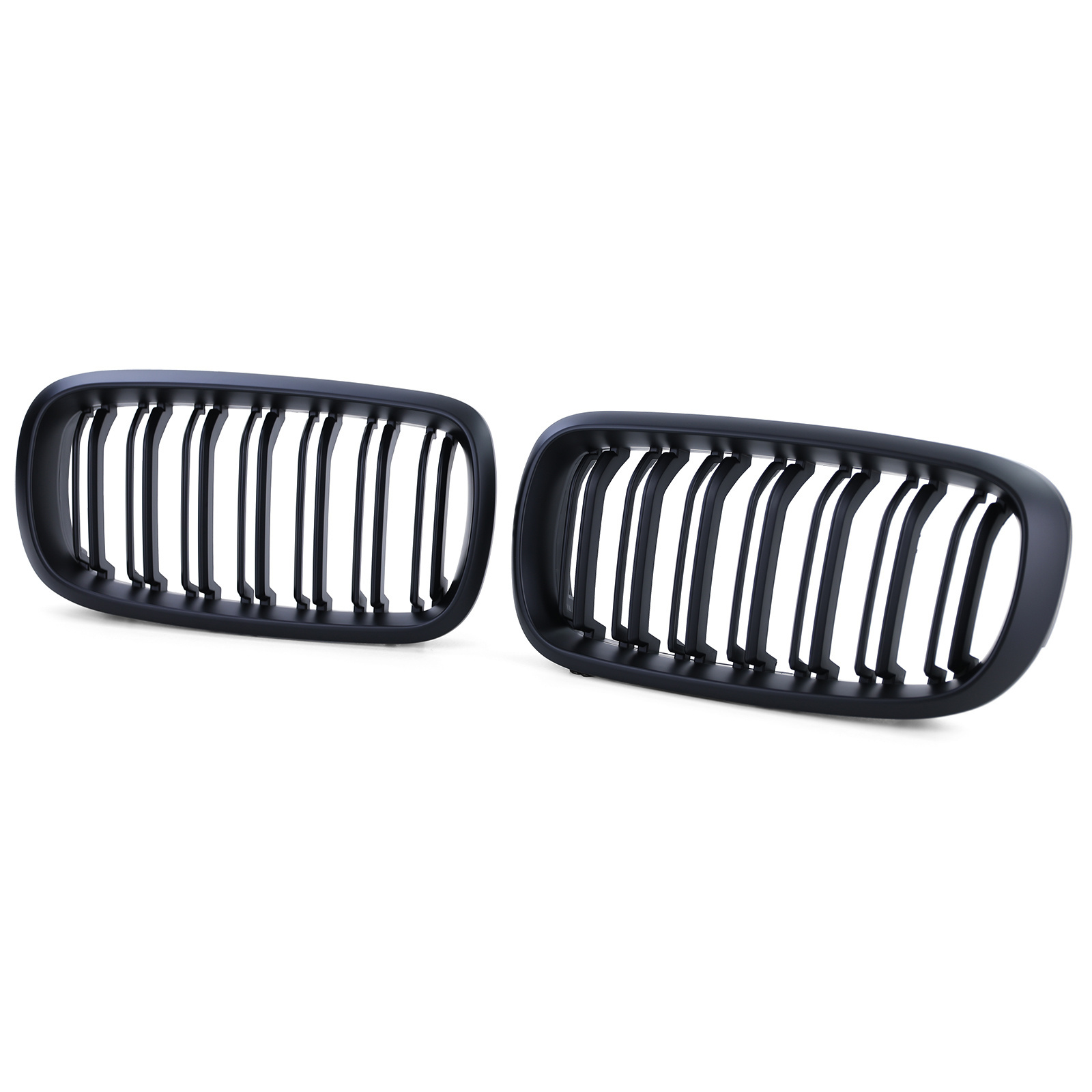 Grille nieren - BMW X5 F15 X6 F16 - sport look - mat zwart