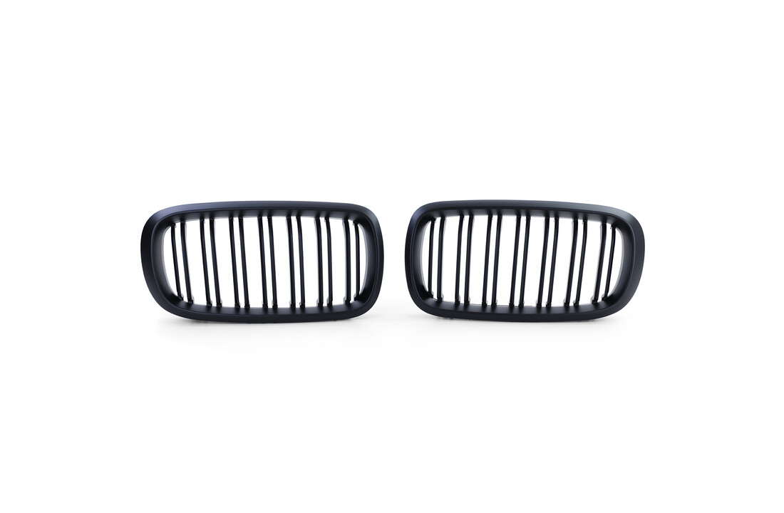 Grille nieren geschikt voor BMW X5 F15 X6 F16 - sport look - mat zwart