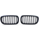 Grille nieren - BMW X5 F15 X6 F16 - sport look - mat zwart