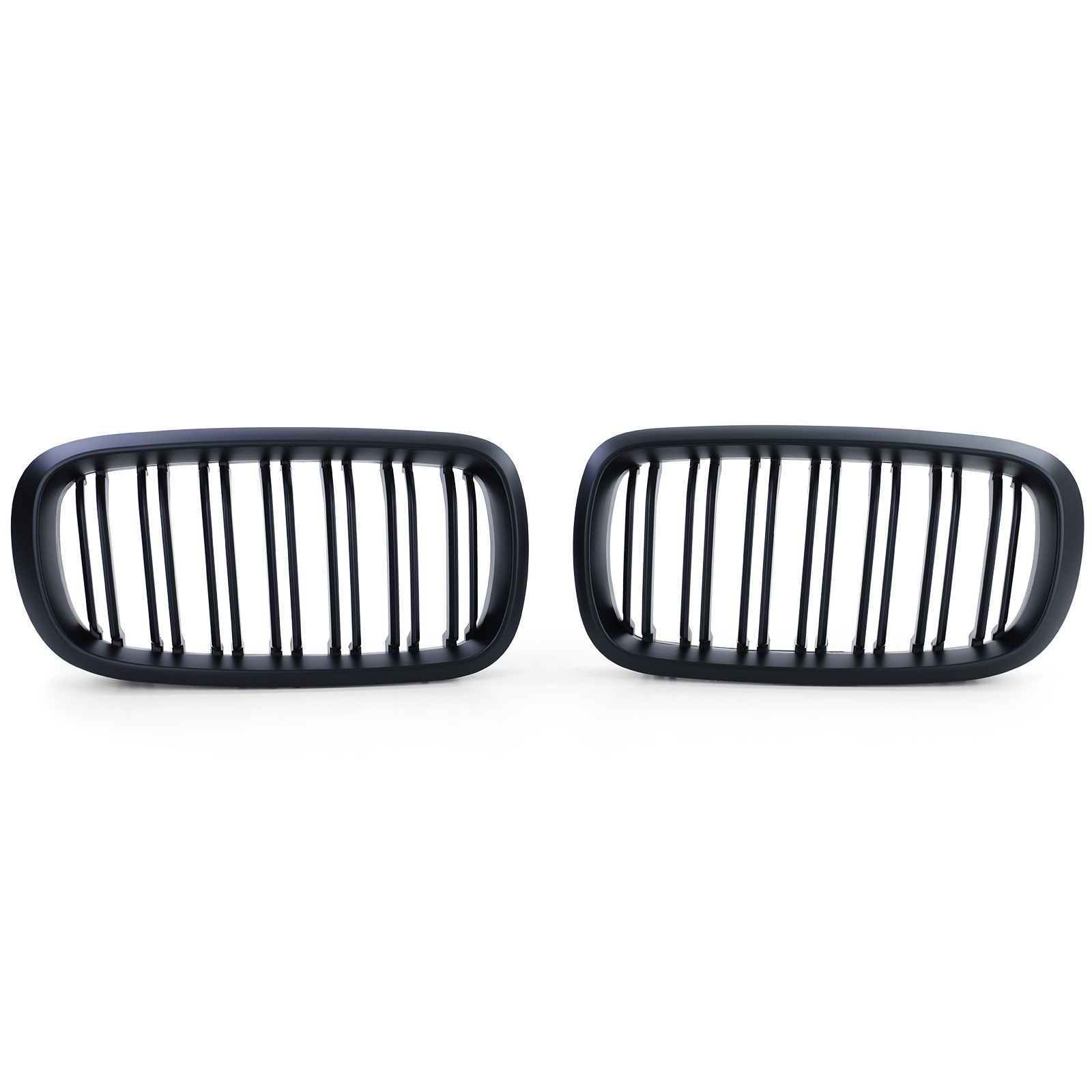 Grille nieren - BMW X5 F15 X6 F16 - sport look - mat zwart