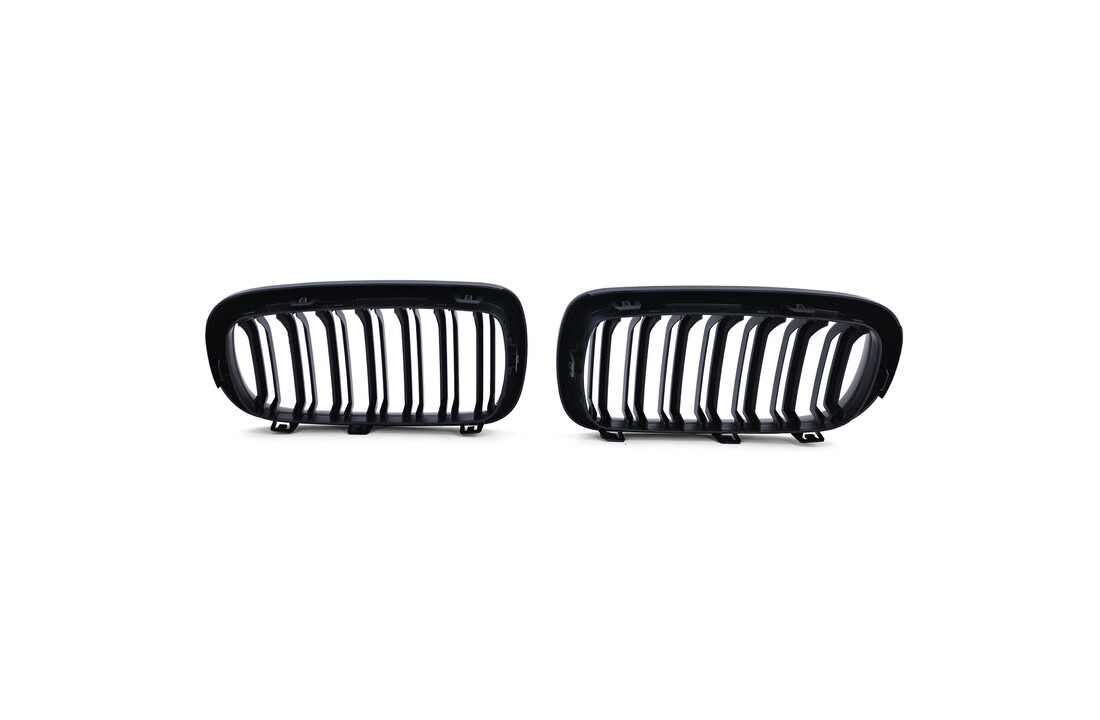 Grille nieren geschikt voor BMW X5 F15 X6 F16 - sport look - mat zwart