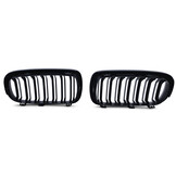 Grille nieren - BMW X5 F15 X6 F16 - sport look - mat zwart