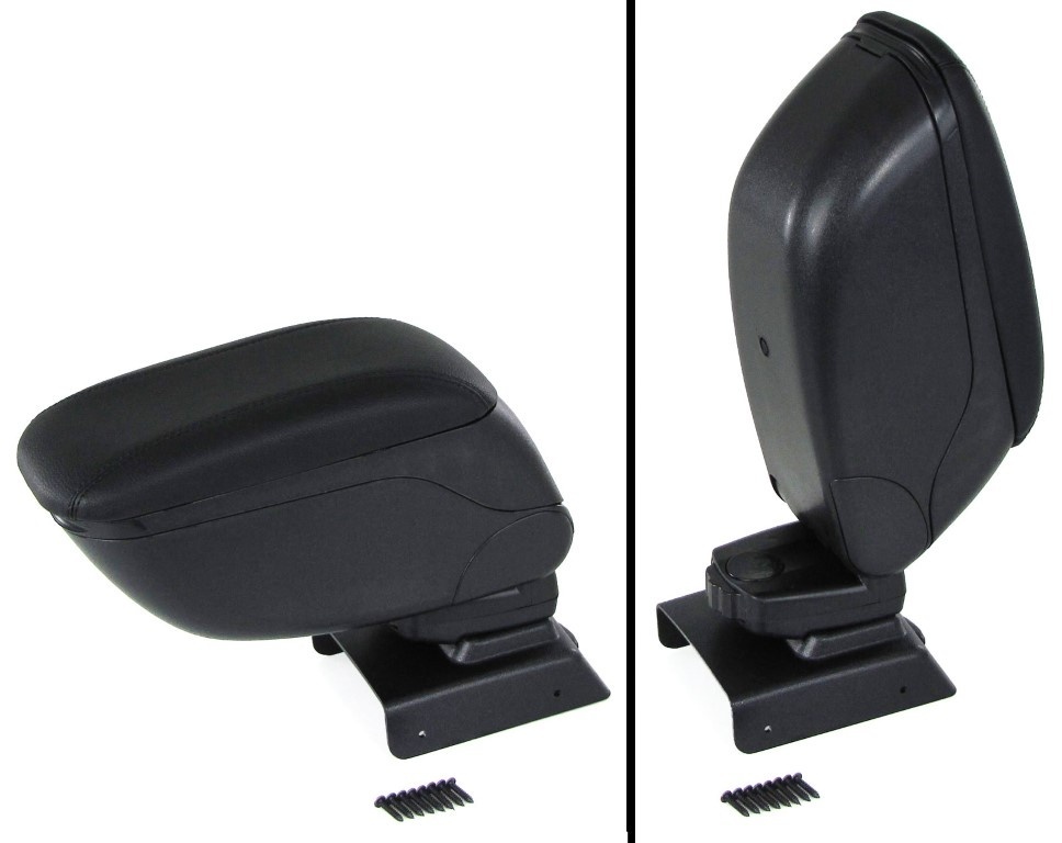 Armsteun - voor Dacia Duster 2011-2017 - met opberg vak - zwart