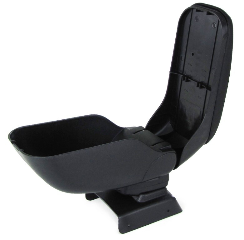 Armsteun - voor Dacia Duster 2011-2017 - met opberg vak - zwart