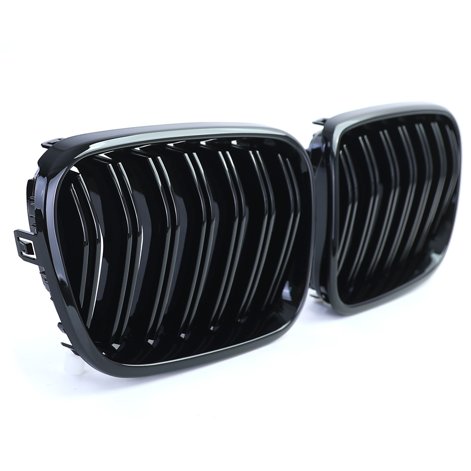 Sportgrille - geschikt voor BMW X3 F25 2010-2014 - dubbele stang - glans zwart