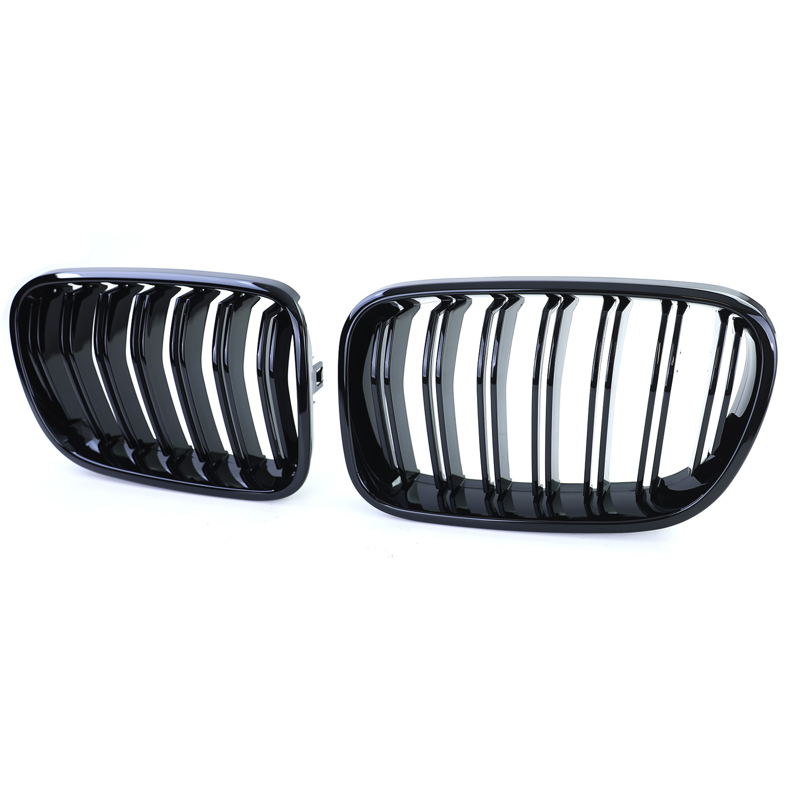 Sportgrille - geschikt voor BMW X3 F25 2010-2014 - dubbele stang - glans zwart