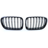 Sportgrille - geschikt voor BMW X3 F25 2010-2014 - dubbele stang - glans zwart