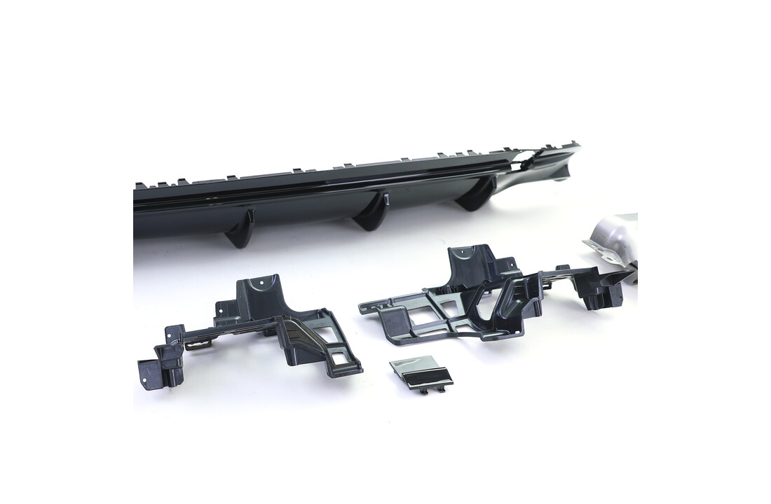 Achterbumper diffuser - geschikt voor Mercedes CLA C117 Coupe 2016-2019