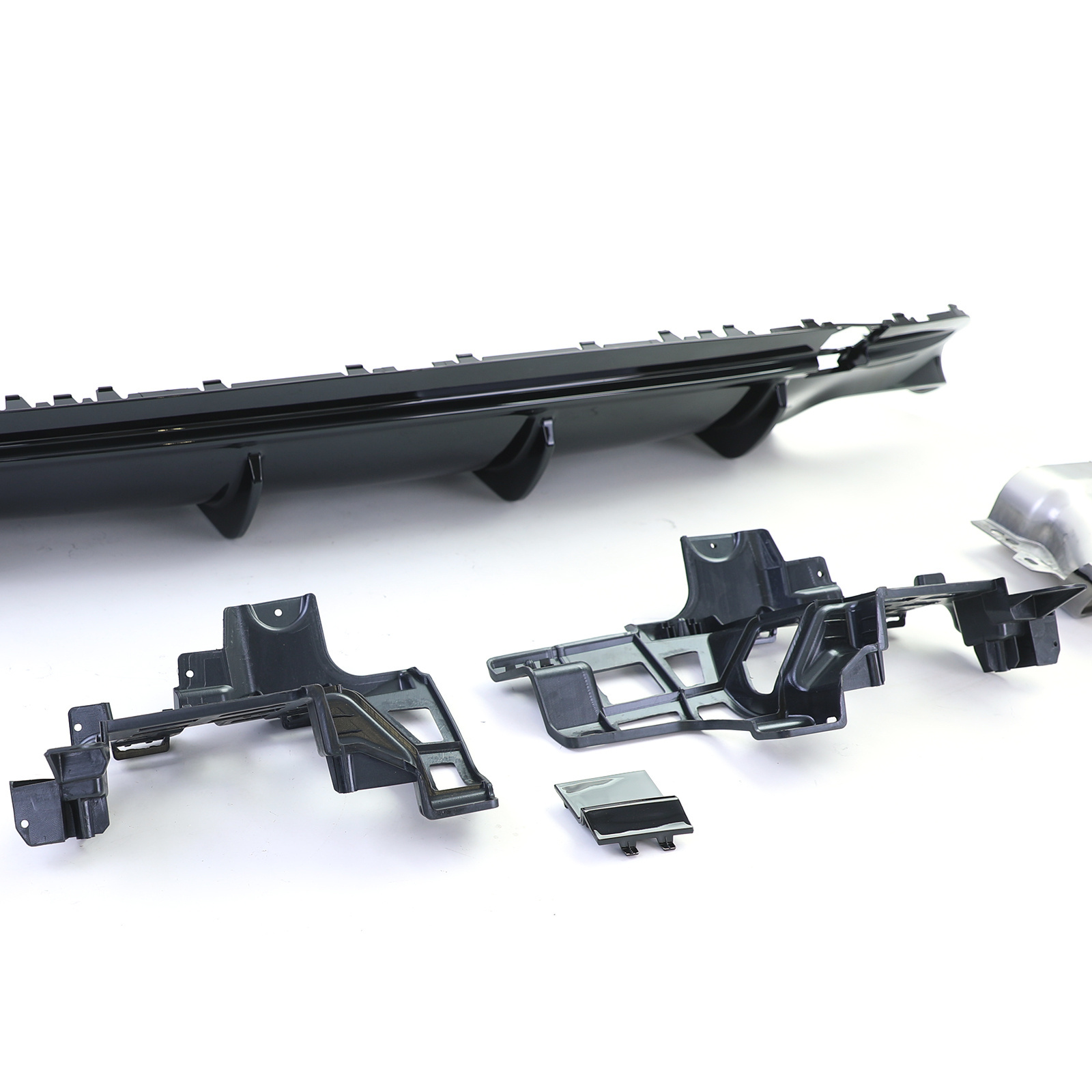 Achterbumper diffuser - geschikt voor Mercedes CLA C117 Coupe 2016-2019