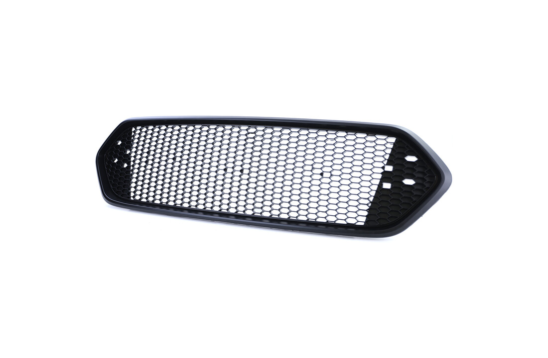 Honingraat grill geschikt voor Ford transit custom vanaf 2018 - sport zwart