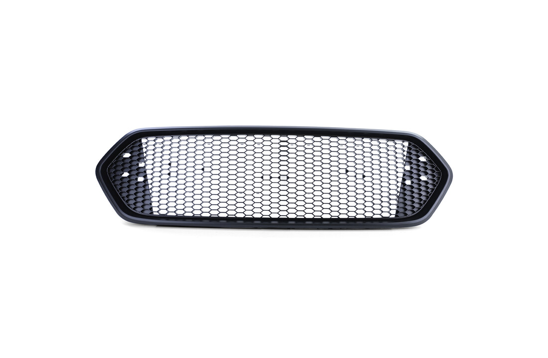 Honingraat grill geschikt voor Ford transit custom vanaf 2018 - sport zwart