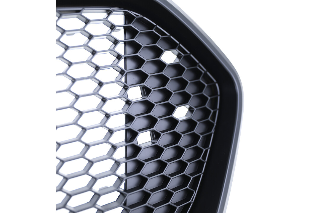 Honingraat grill geschikt voor Ford transit custom vanaf 2018 - sport zwart