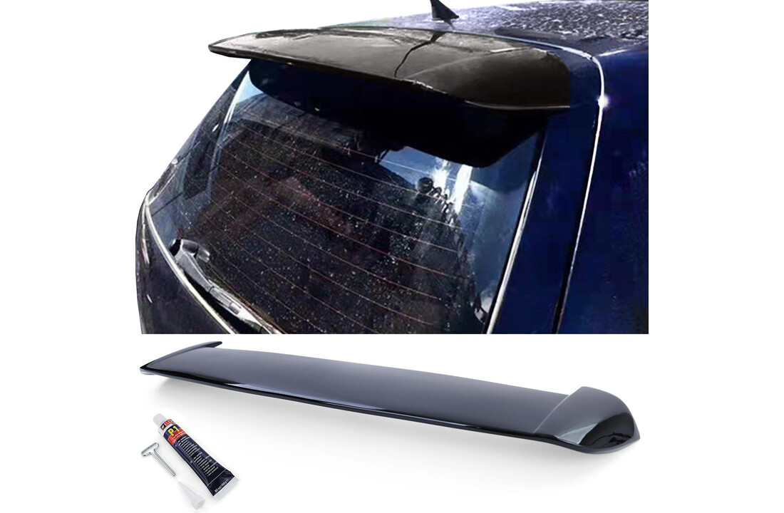 Achterspoiler geschikt voor VW Golf 4 1J1 09.1997-09.2003 sedan - zwart glans