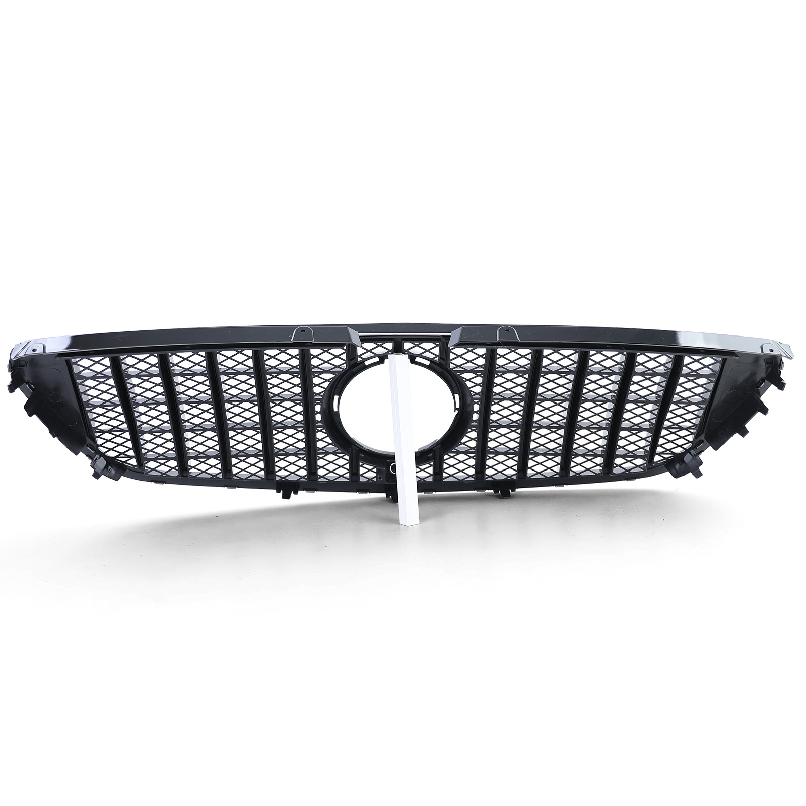 Autogrille geschikt voor Mercedes Vito W447 14-19 - zwart glanzend