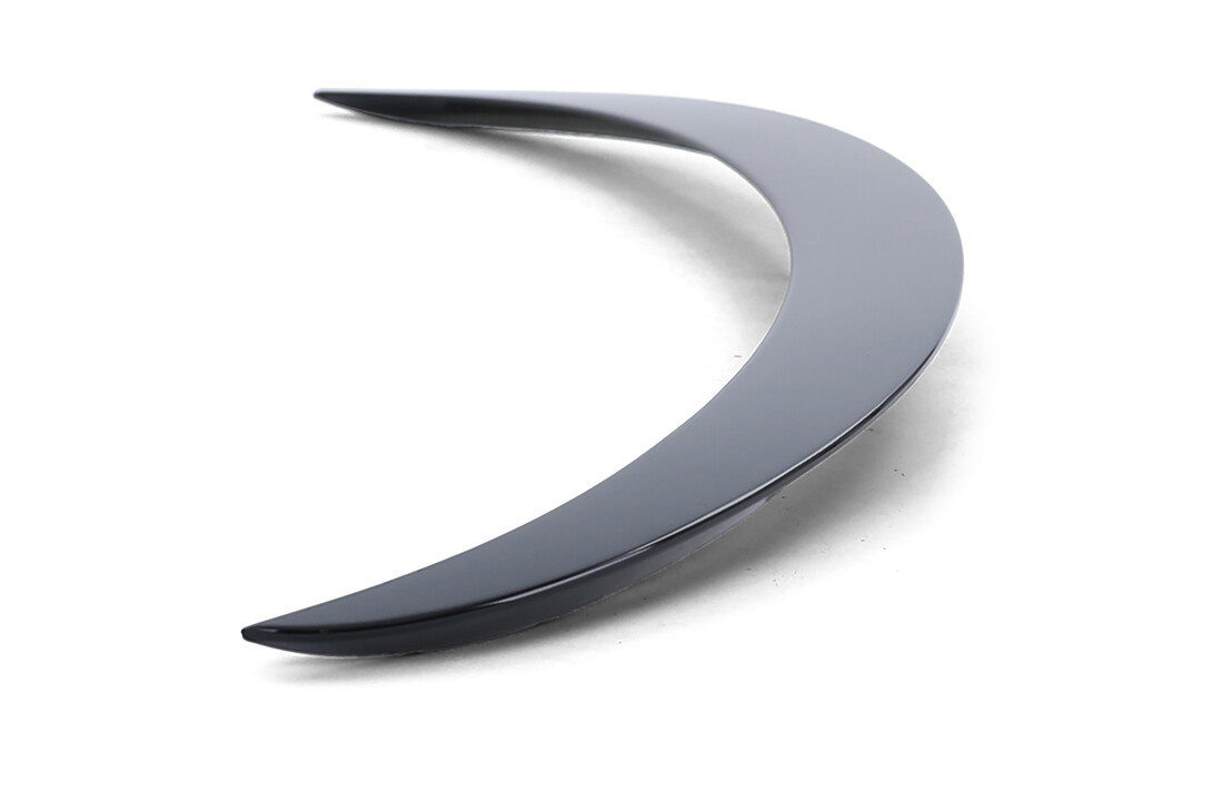 Achterspoiler lip geschikt voor Mercedes CLA C117 2013-2019 - zwart