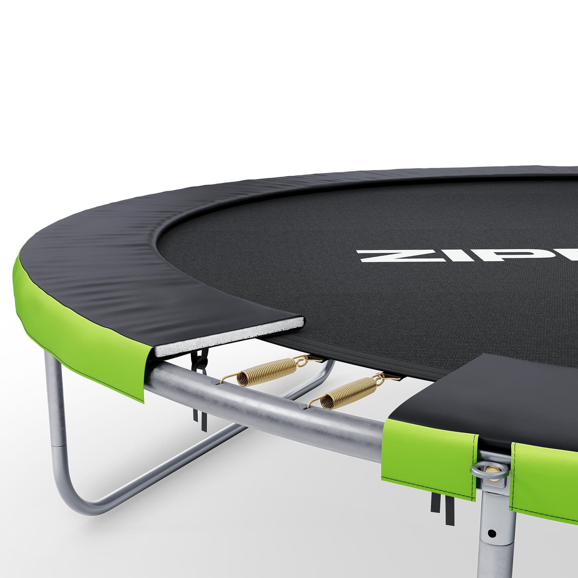 Trampoline met net - Ø 140 cm - tot 25 kg - groen