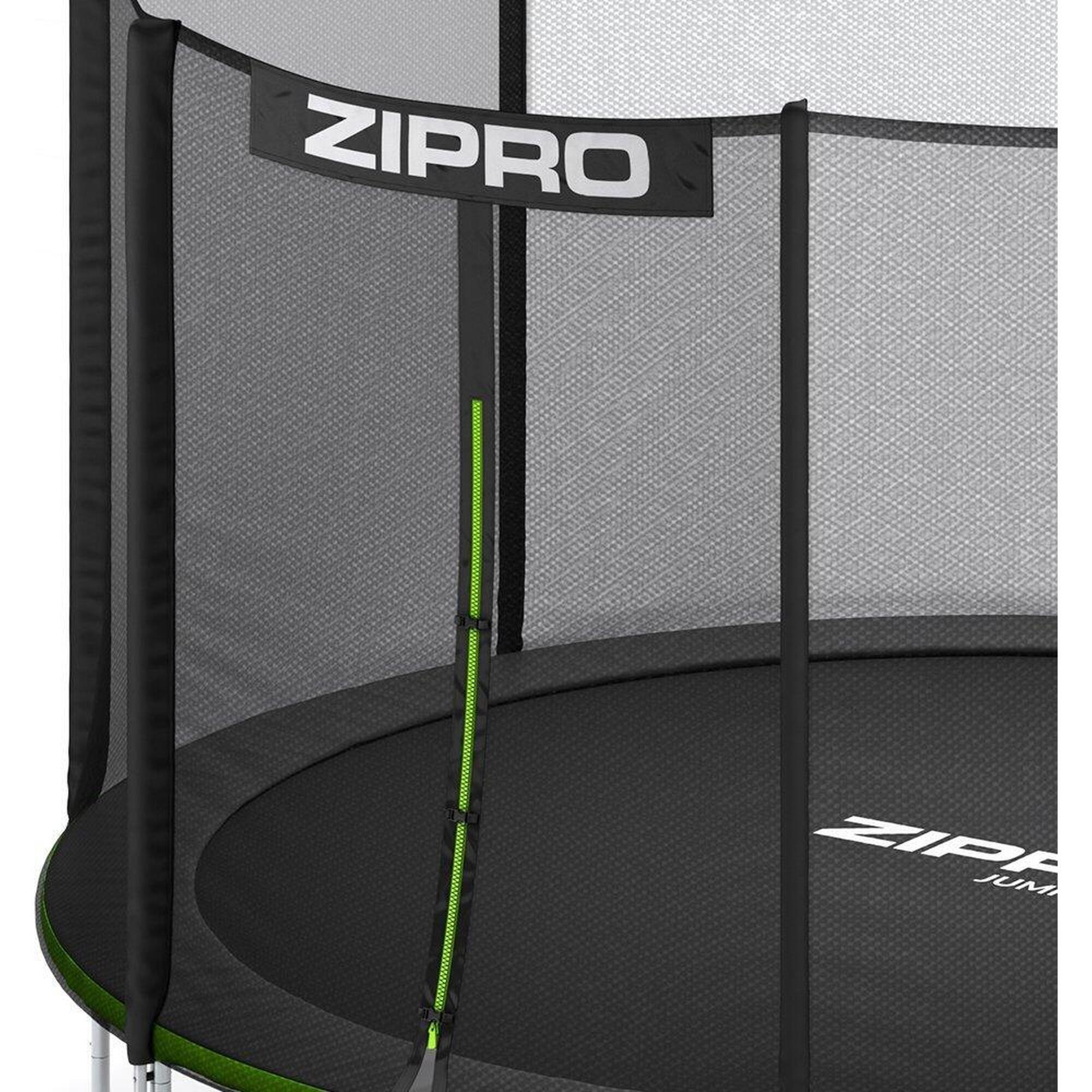 Trampoline met net - Ø 140 cm - tot 25 kg - groen