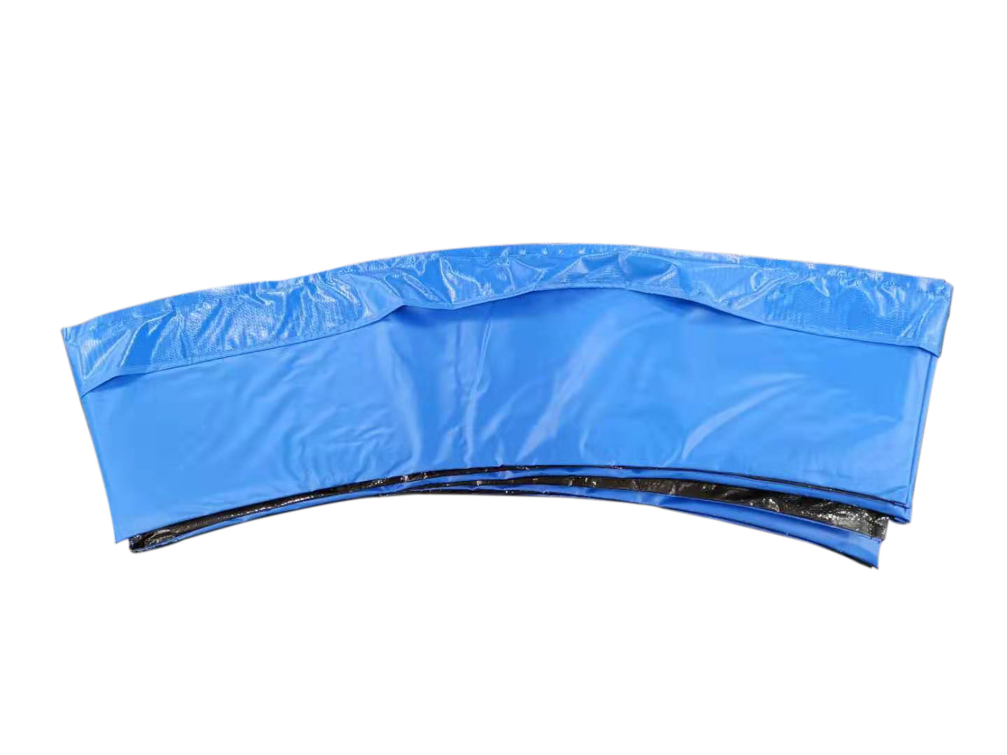 Trampoline rand - beschermrand - rechthoek - 150x200 cm - blauw