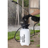 Drukspuit - onkruidspuit - gifspuit - 5 liter - wit zwart