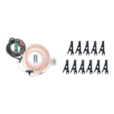 Trampoline sproeier - verlichting - net bevestiging - Ø305cm