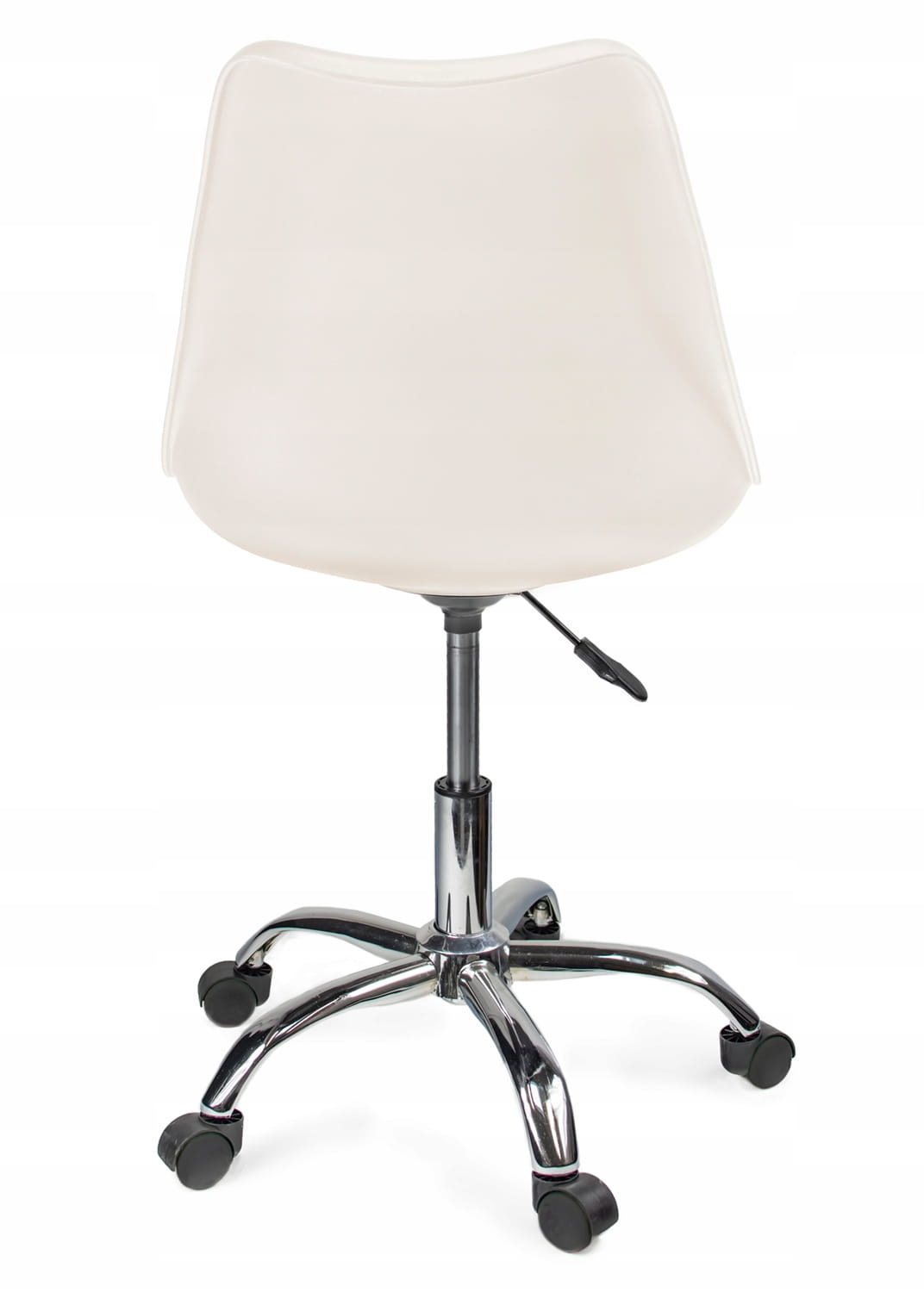 Bureaustoel - IGER - met wieltjes - hoogte verstelbaar - wit