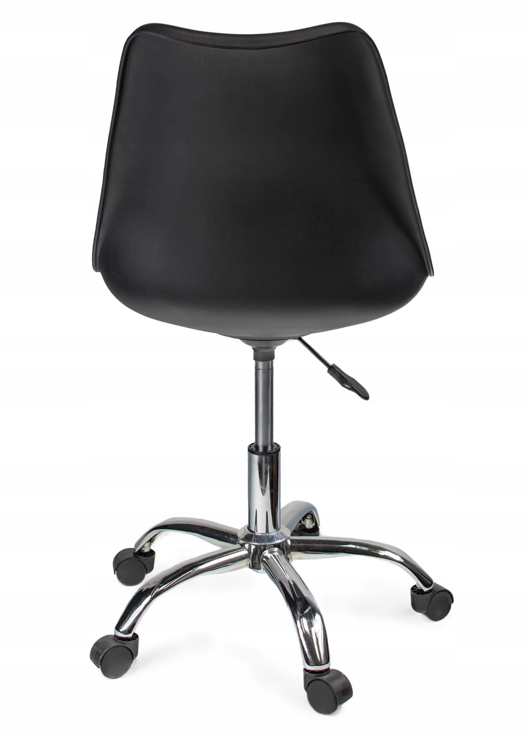 Bureaustoel - IGER - met wieltjes - hoogte verstelbaar - zwart