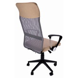 Ergonomische bureaustoel - ZOOM - verstelbaar - beige