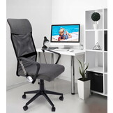 Ergonomische bureaustoel - ZOOM - verstelbaar - donkergrijs